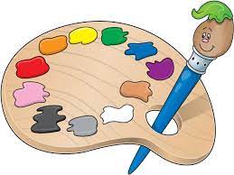 Clipart paint clipart image - Clip Art Library | Elementary school art,  Pallet painting, Paint palette